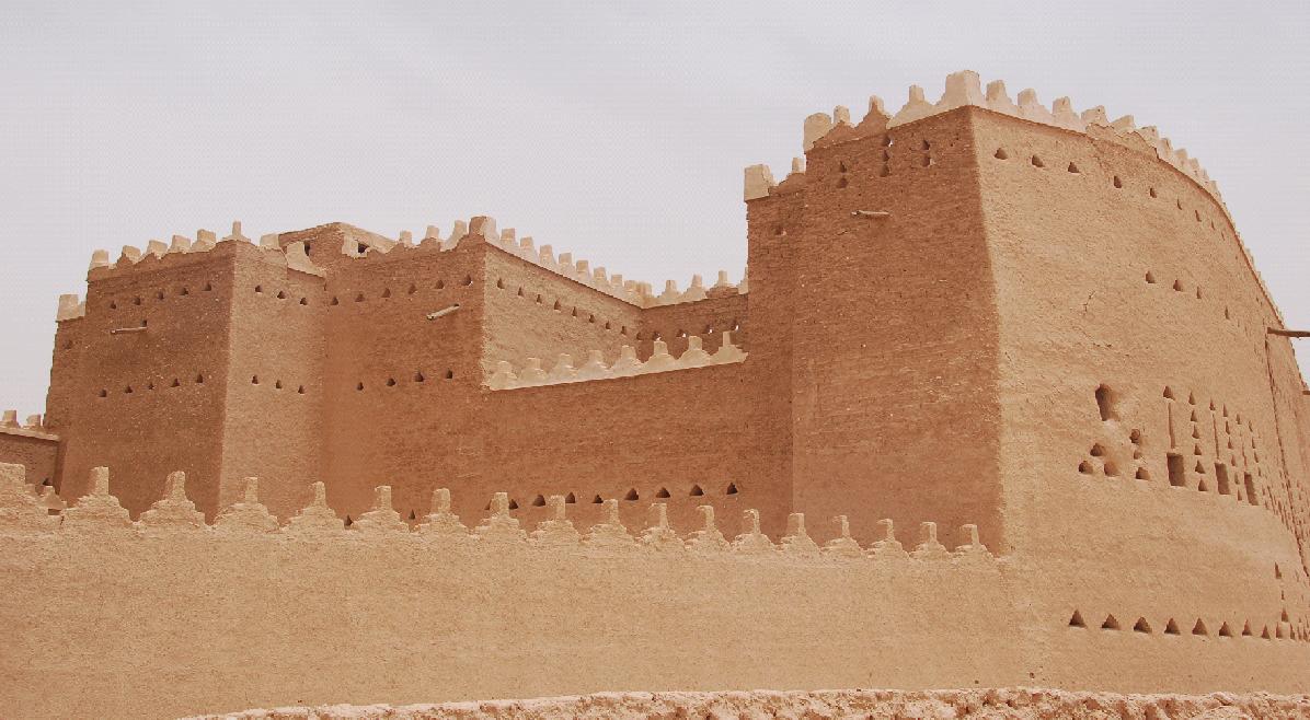 At-Turaif mud-brick walls