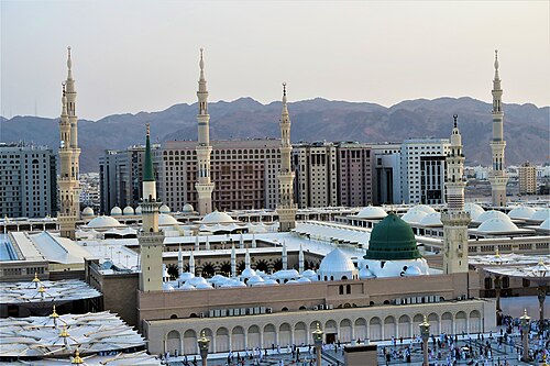 Umbrellas of the Prophet’s Mosque