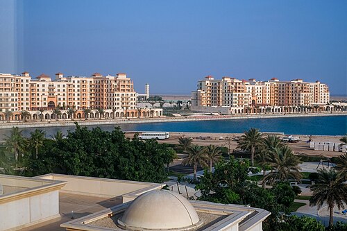 KAEC beachfront at sunset