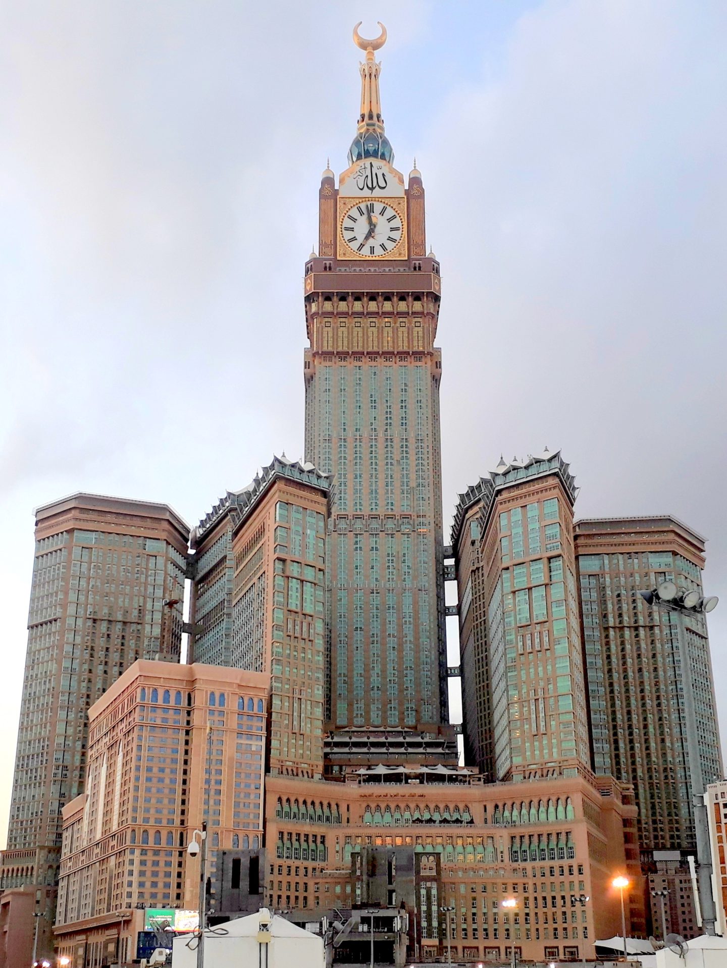 View over the Haram at night