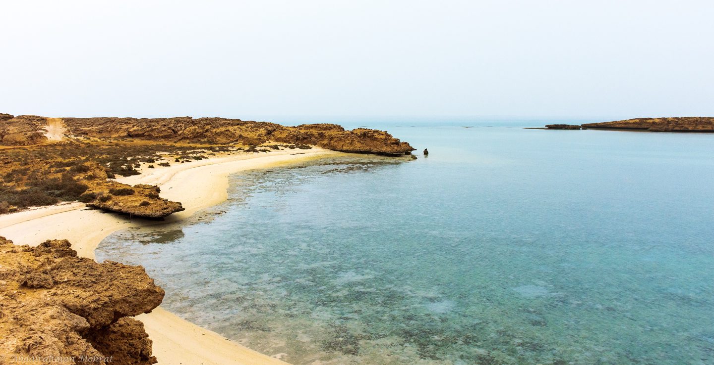 Empty beach on the Farasan Islands