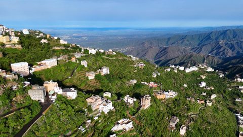 Terraced Fayfa Mountains, Jazan